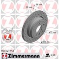 Zimmermann Brake Disc - Sport/Coated, 150.3437.52 150.3437.52